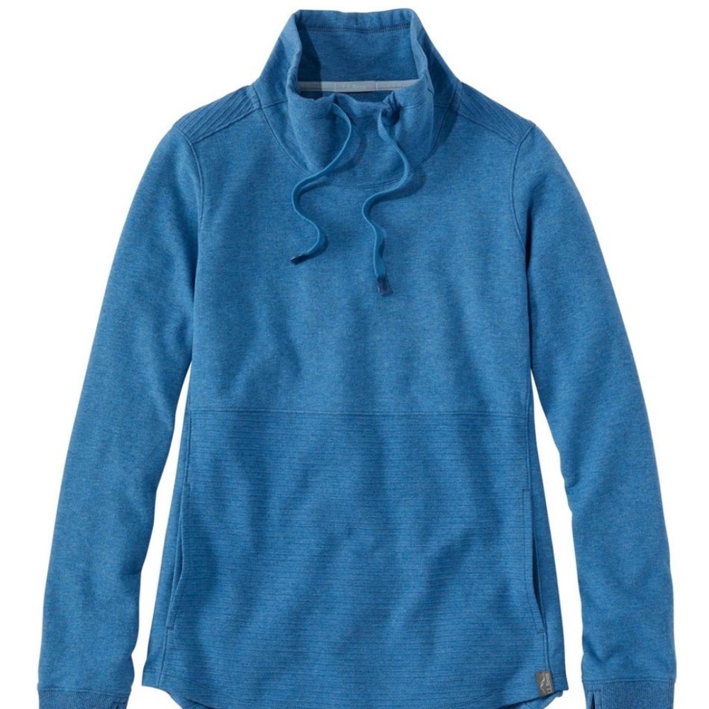 L.L. Bean Mixed Knit Pullover